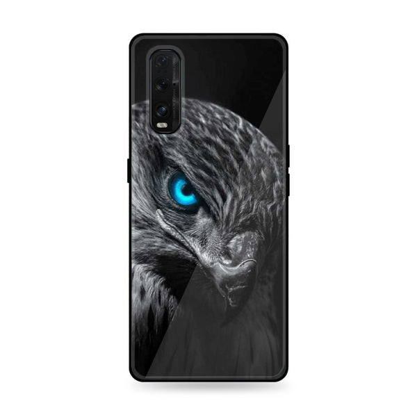 Oppo Find X2 Pro -Black Art Design 2  - Premium Printed Glass soft Bumper shock Proof Case CS-36406