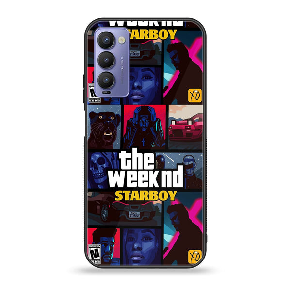 Tecno Camon 18 - The Weeknd Star Boy - Premium Printed Glass soft Bumper Shock Proof Case