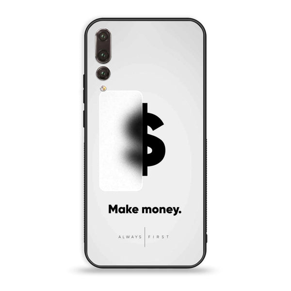 Huawei P20 Pro - Dollar Design 9 - Premium Printed Glass soft Bumper shock Proof Case CS-13256