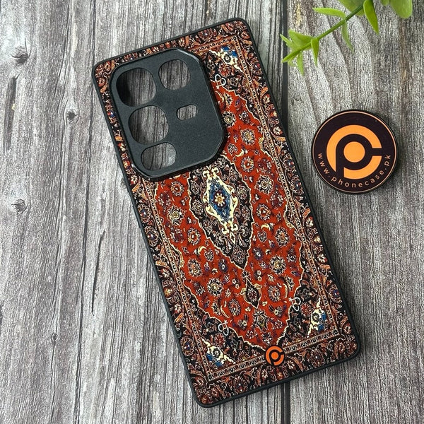 Infinix Note 50/ Note 50 Pro - Persian Rugs Design 2 - Premium Metal Printed Soft Bumper Shockproof Case CS-42616