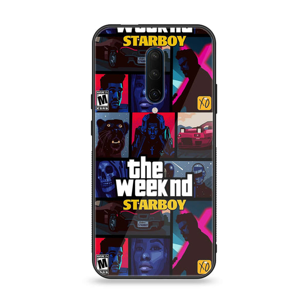 OnePlus 7 Pro - The Weeknd Star Boy - Premium Printed Glass soft Bumper Shock Proof Case