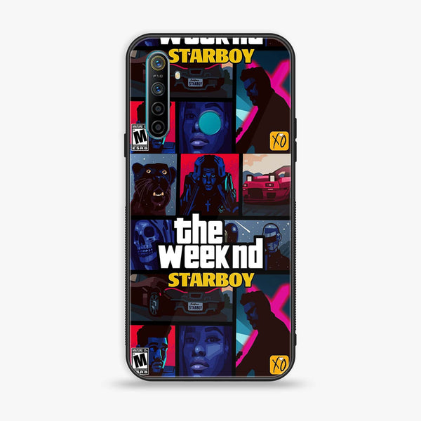 Realme 5s - The Weeknd Star Boy - Premium Printed Glass soft Bumper Shock Proof Case