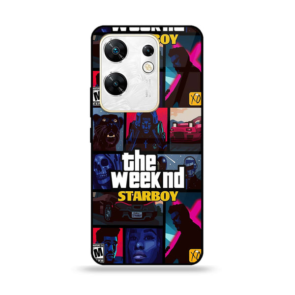 Infinix Zero 30 4G - The Weeknd Star Boy - Premium Metal Printed soft Bumper shock Proof Case  CS-21287