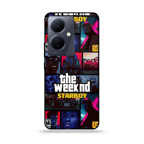 Vivo Y78 Plus 5G - The Weeknd Star Boy - Premium Printed Glass soft Bumper Shock Proof Case