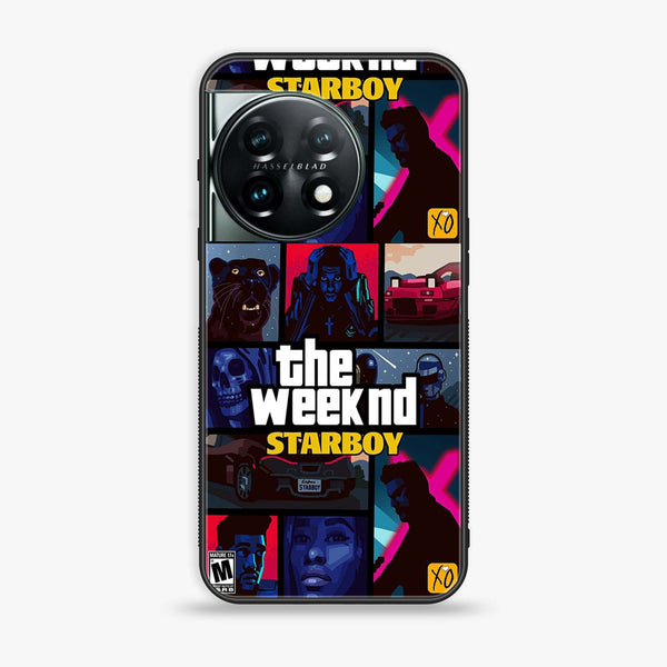 OnePlus 11R - The Weeknd Star Boy - Premium Printed Glass soft Bumper Shock Proof Case