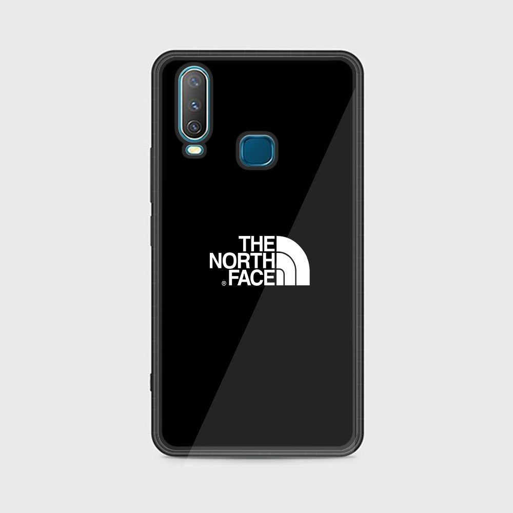 Vivo Y15 - The North Face Series - Premium Printed Glass soft Bumper shock Proof Case