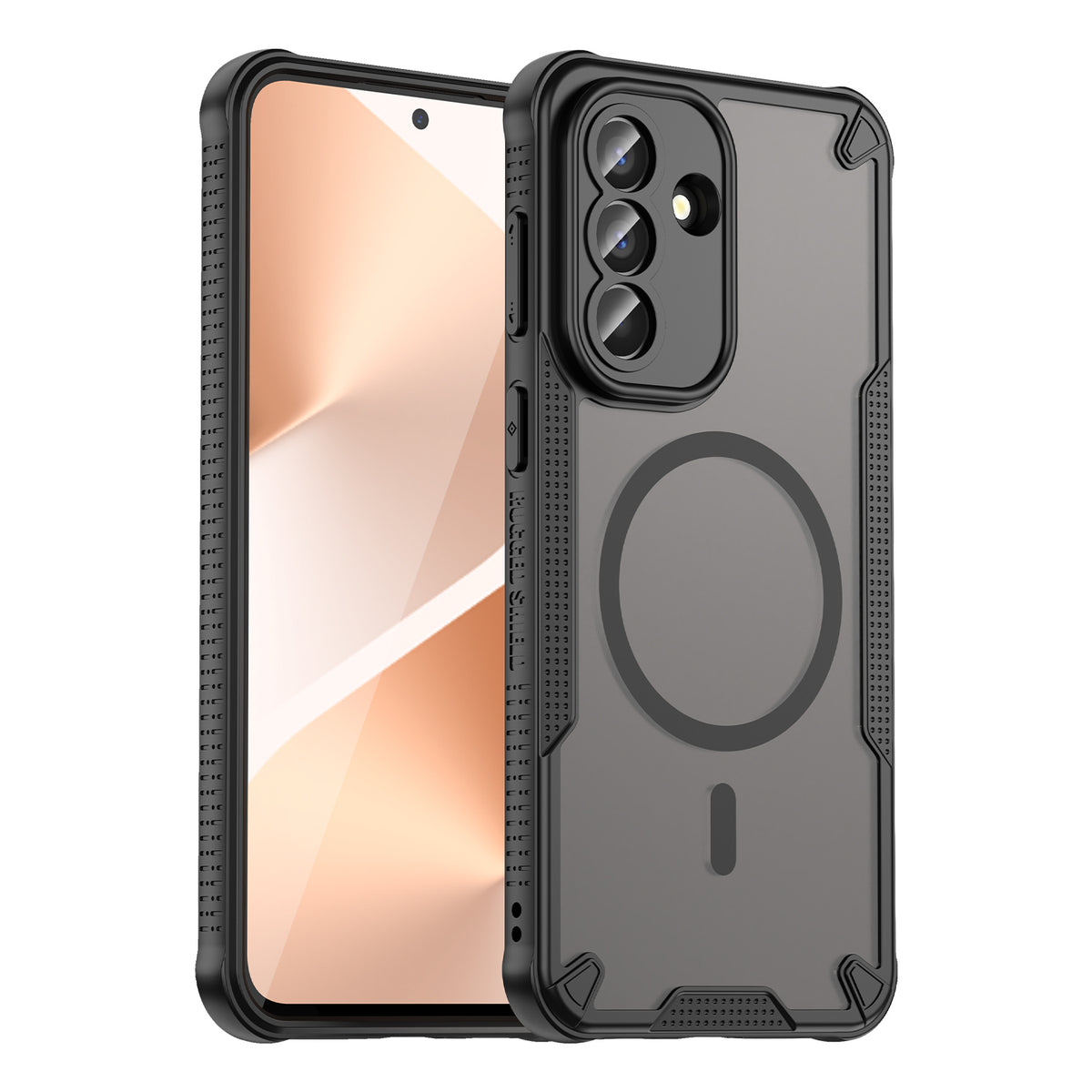 Galaxy A57 - Translucent ForgeCore Magnetic Armor Phone Case – Phonecase.PK