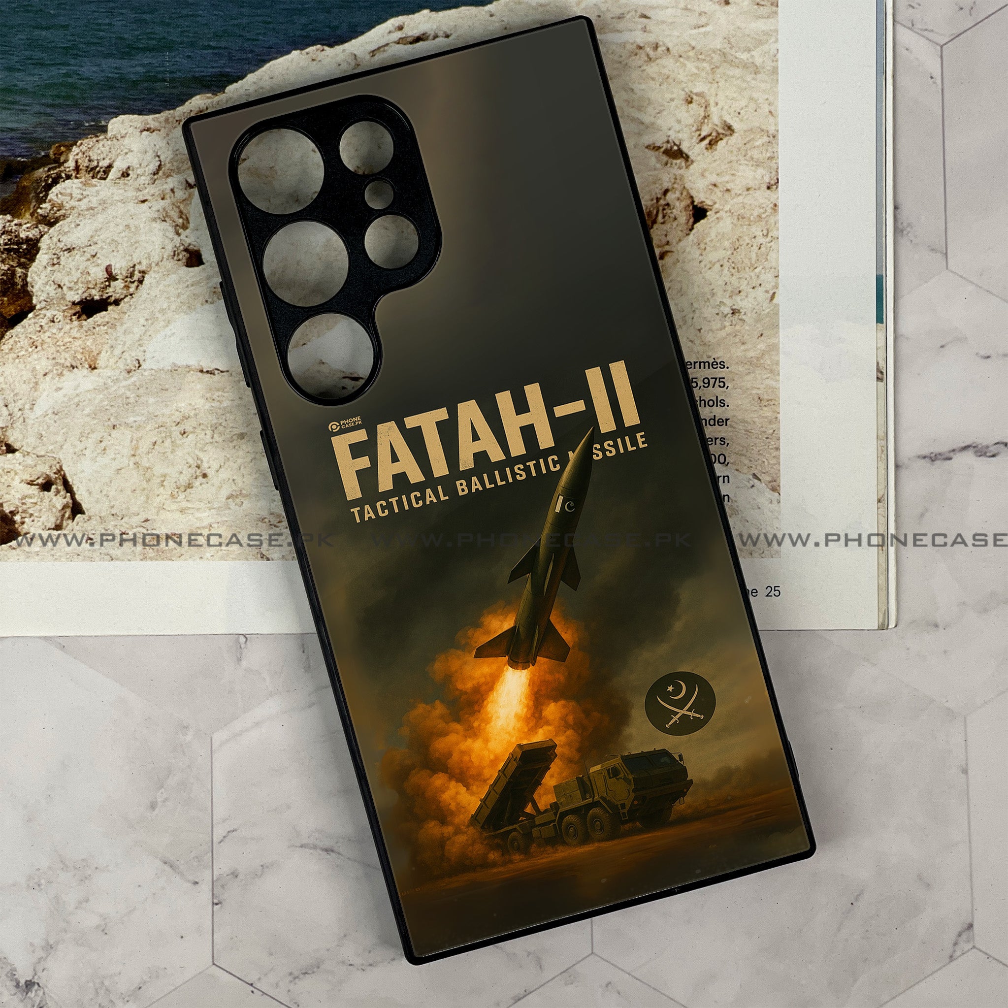 Samsung Galaxy S24 Ultra - PAF Jet Series - Premium Printed Metal soft Bumper shock Proof Case