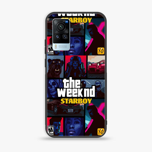 Vivo X60 Pro - The Weeknd Star Boy - Premium Printed Glass soft Bumper Shock Proof Case