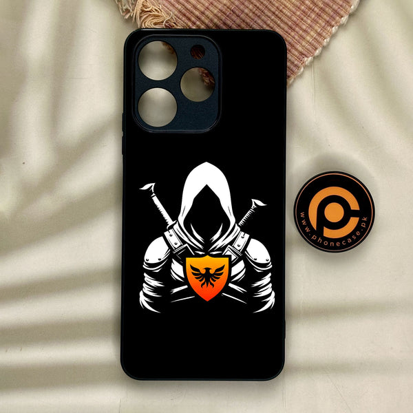 Realme Note 70 - Minimalistic Design 6 - Premium Metal Printed Soft Bumper Shock Proof Case