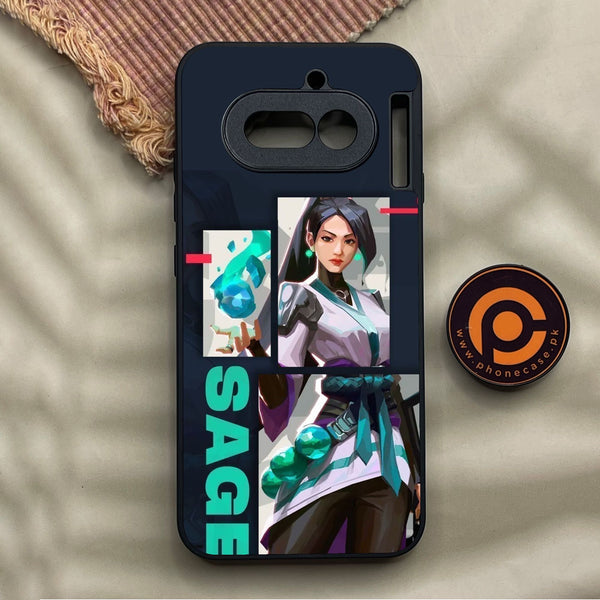 Nothing Phone 4a - Battle-Ready Design 1 - Premium Metal Printed Soft Bumper Shock Proof Case