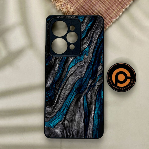 Realme 15 - Liquid Marble Design 8 - Premium Metal Printed Soft Bumper Shock Proof Case