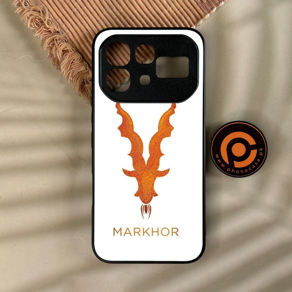 Infinix Note 60 Pro - Markhor Design 11 - Premium Metal Printed Soft Bumper Shock Proof Case