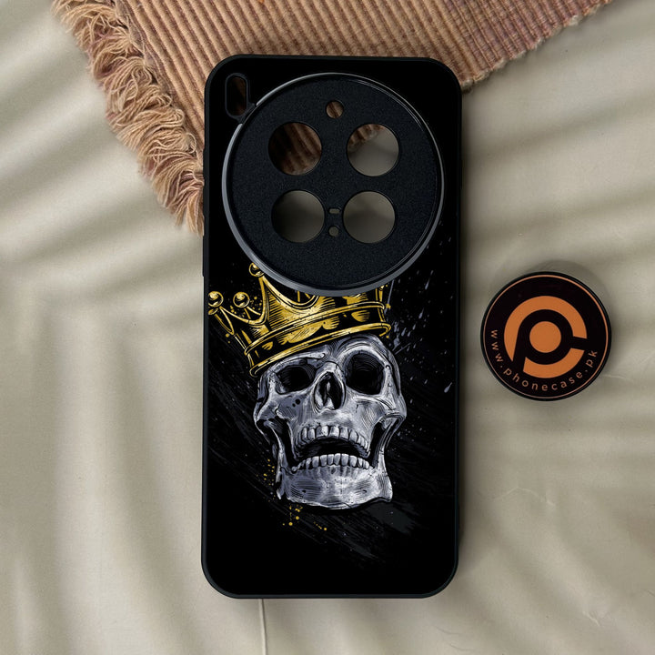 Vivo X300 Pro - King Design 5 - Premium Metal Printed Soft Bumper Shock Proof Case