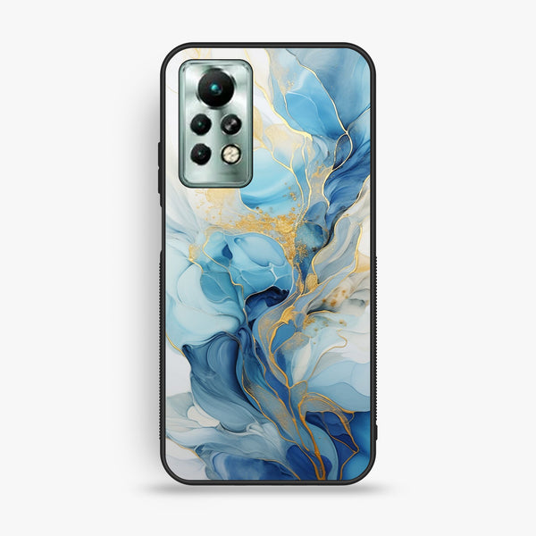 Infinix Note 11 Pro - Liquid Design 1 - Premium Metal Printed Soft Bumper Shock Proof Case