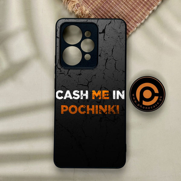 Realme 15 Pro - Cash Me - Premium Metal Printed Soft Bumper Shock Proof Case