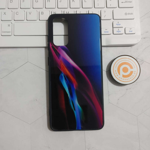 Samsung Galaxy S20 - Abstract Design 9  - Premium Printed Glass soft Bumper shock Proof Case CS-25225