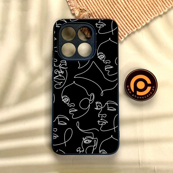 Xiaomi 15T - Girls Design 6 - Premium Metal Printed Soft Bumper Shock Proof Case