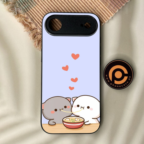 iPhone Air - Cute Bubu Dudu Design 10 - Premium Metal Printed Soft Bumper Shock Proof Case