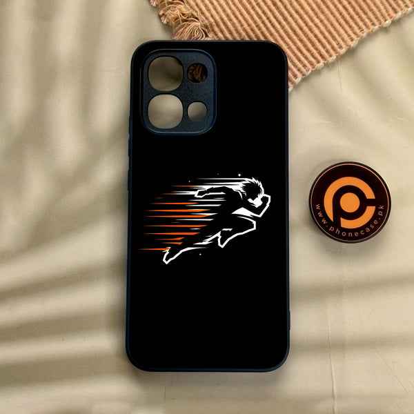 Oppo A6 Pro - Minimalistic Design 9 - Premium Metal Printed Soft Bumper Shock Proof Case