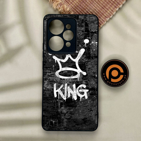 Realme 15 - King Design 8 - Premium Metal Printed Soft Bumper Shock Proof Case