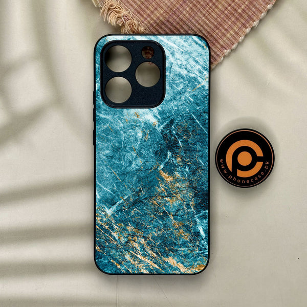 Realme 15T - Blue 2.0 Design 10 - Premium Metal Printed Soft Bumper Shock Proof Case