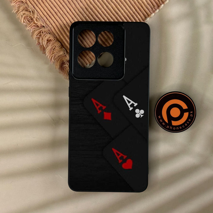 Motorola Moto G86 - Black Art Design 5 - Premium Metal Printed Soft Bumper Shock Proof Case