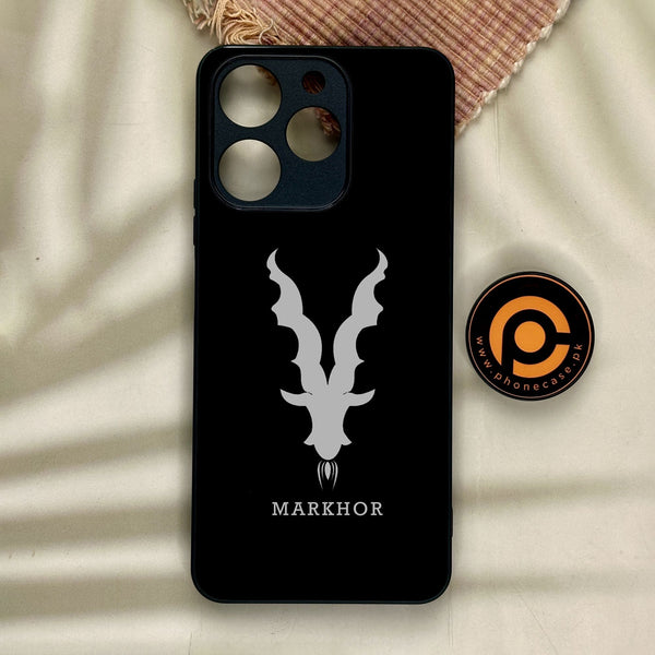 Realme Note 70 - Markhor Design 9 - Premium Metal Printed Soft Bumper Shock Proof Case