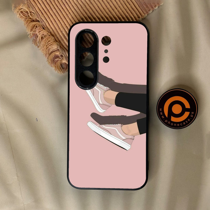 Tecno Camon 50 Pro 4G - Anime Girls Design 9 - Premium Metal Printed Soft Bumper Shock Proof Case