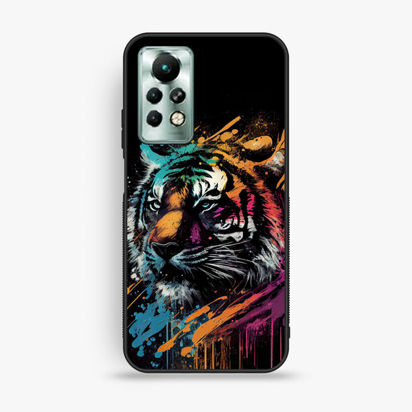 Infinix Note 11 Pro - Tiger 2.0 Design 9 - Premium Metal Printed Soft Bumper Shock Proof Case