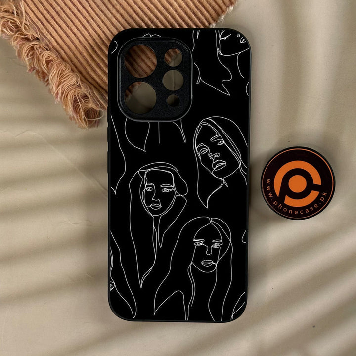Vivo V70 - Girls Design 8 - Premium Metal Printed Soft Bumper Shock Proof Case