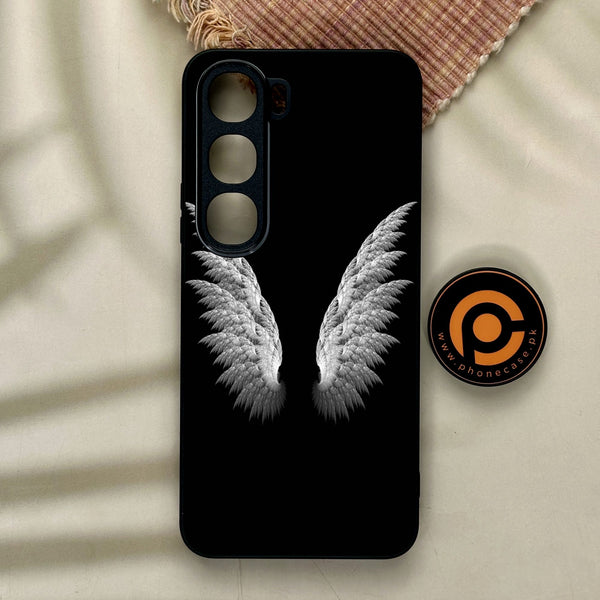 Vivo Y21d - Angel Wings Design 6 - Premium Metal Printed Soft Bumper Shock Proof Case