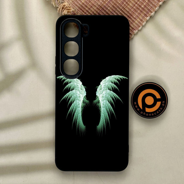 Vivo Y21d - Angel Wings Design 5 - Premium Metal Printed Soft Bumper Shock Proof Case