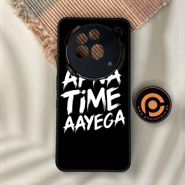 Nothing Phone 3a Pro - Apna Time Ayega - Premium Metal Printed Soft Bumper Shock Proof Case