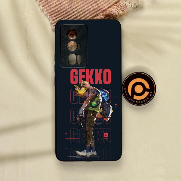 Xiaomi Redmi K60 Pro - Battle-Ready Design 8 - Premium Metal Printed Soft Bumper Shock Proof Case