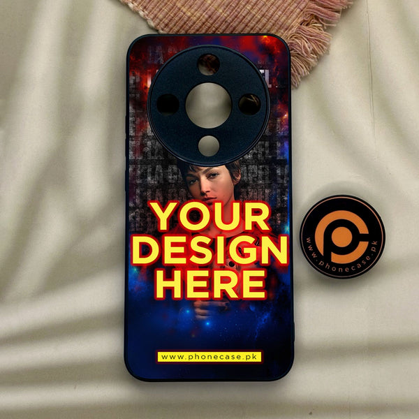 Honor x9d - Customize Your Own - Premium Metal Printed Soft Bumper Shock Proof Case