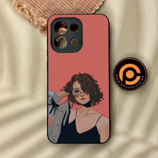 OnePlus 13T - Anime Girls Design 6 - Premium Metal Printed Soft Bumper Shock Proof Case