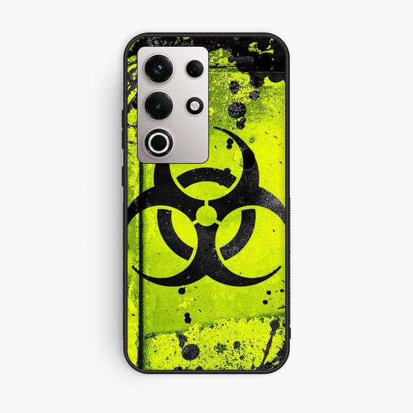 Itel S25 Ultra - Biohazard Design 9 - Premium Metal Printed Soft Bumper Shock Proof Case