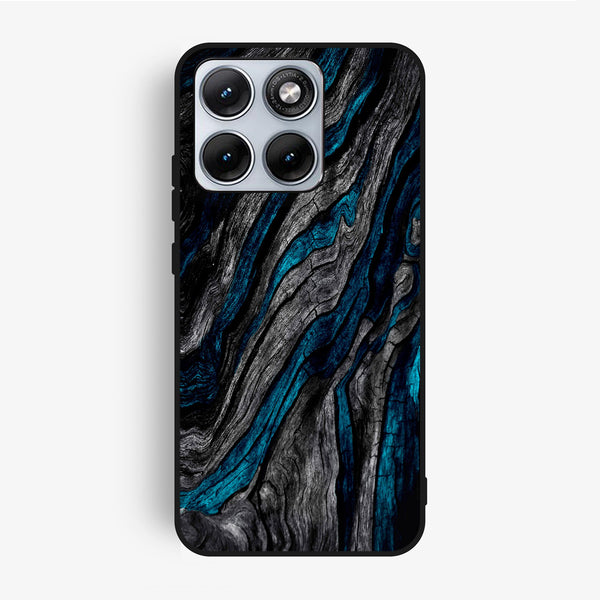 Motorola Edge 70 Fusion - Liquid Marble Design 8 - Premium Metal Printed Soft Bumper Shock Proof Case