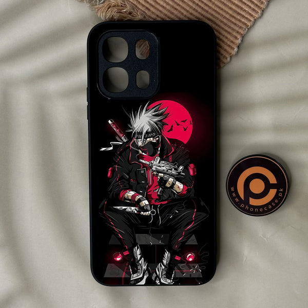 Oppo A6x - Anime Series Design 9 - Premium Metal Printed Soft Bumper Shock Proof Case