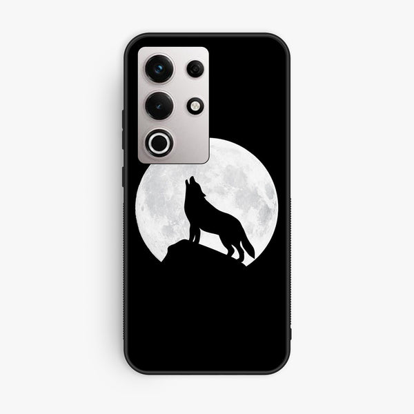Itel S25 Ultra - Wolf Design 3 - Premium Metal Printed Soft Bumper Shock Proof Case
