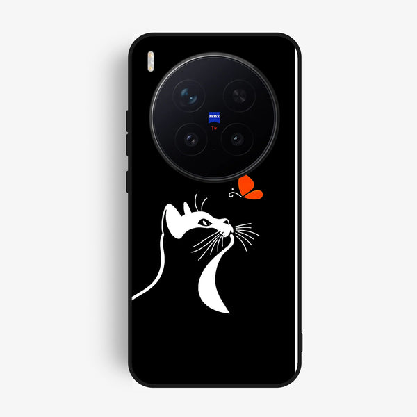 Vivo X300 Pro - Minimalistic Design 3 - Premium Metal Printed Soft Bumper Shock Proof Case