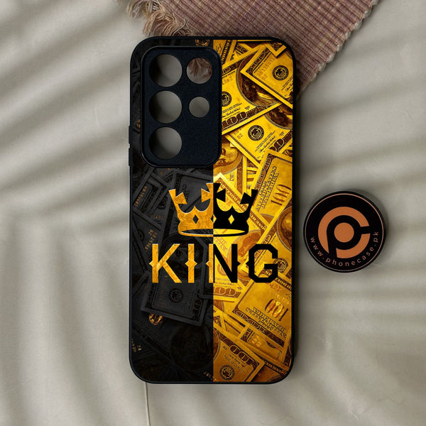 Realme C85 - King Design 9 - Premium Metal Printed Soft Bumper Shock Proof Case