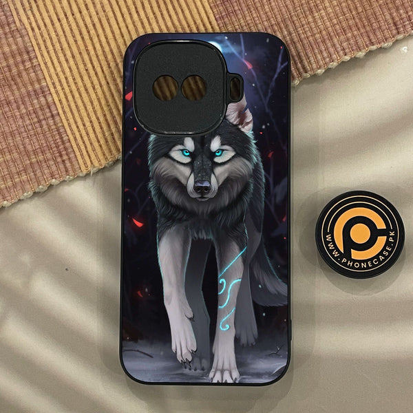 iQoo Z11 Turbo - Wolf Design 8 - Premium Metal Printed Soft Bumper Shock Proof Case