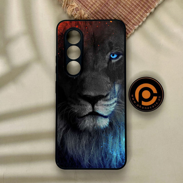 Itel S25 - Tiger Design 4 - Premium Metal Printed Soft Bumper Shock Proof Case