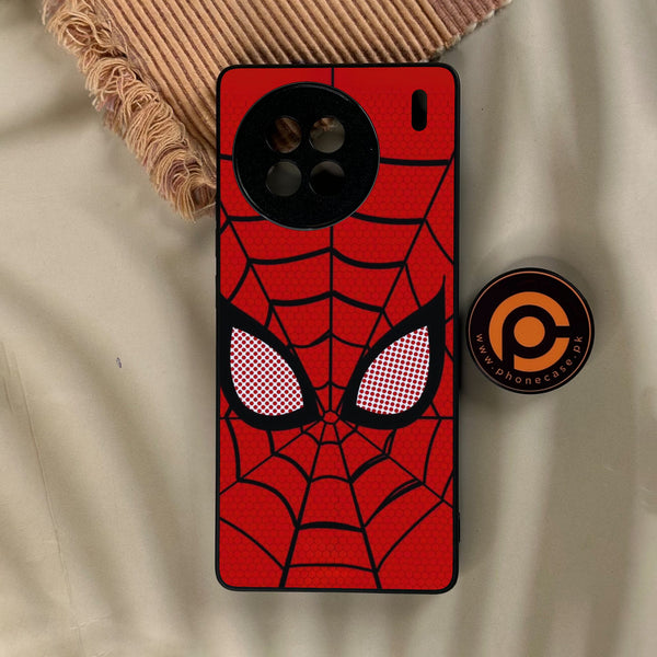 Vivo X90s - Web Of Heroism - Premium Metal Printed Soft Bumper Shock Proof Case