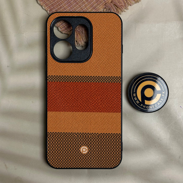Oneplus Nord 6 - Classic Weave Design 3 - Premium Metal Printed Soft Bumper Shock Proof Case