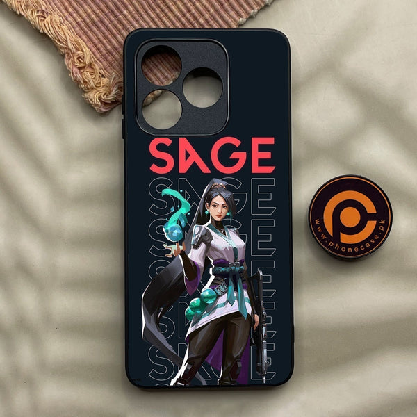 Honor X5c - Battle-Ready Design 3 - Premium Metal Printed Soft Bumper Shock Proof Case