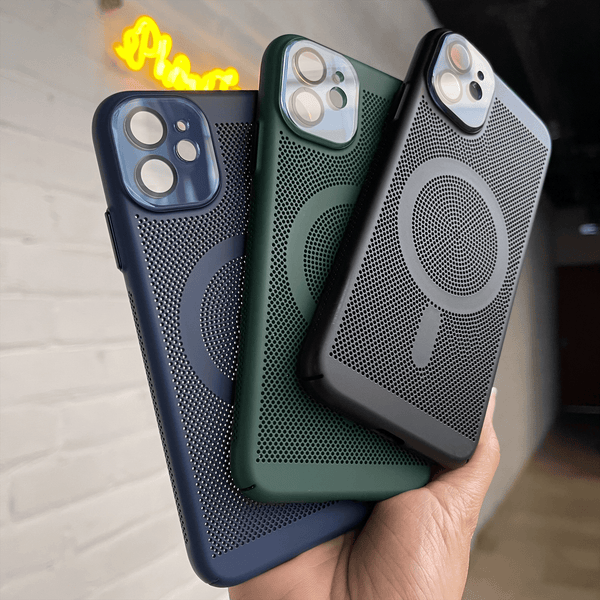 iPhone 11 Cooling MagSafe Case with Built-in Camera Glass Protection