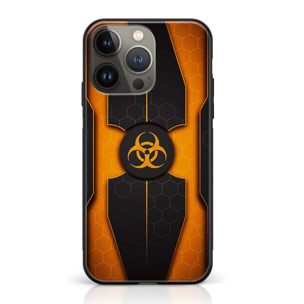 iPhone 12 Pro - Biohazard Sign - Premium Metal Printed soft Bumper shock Proof Case